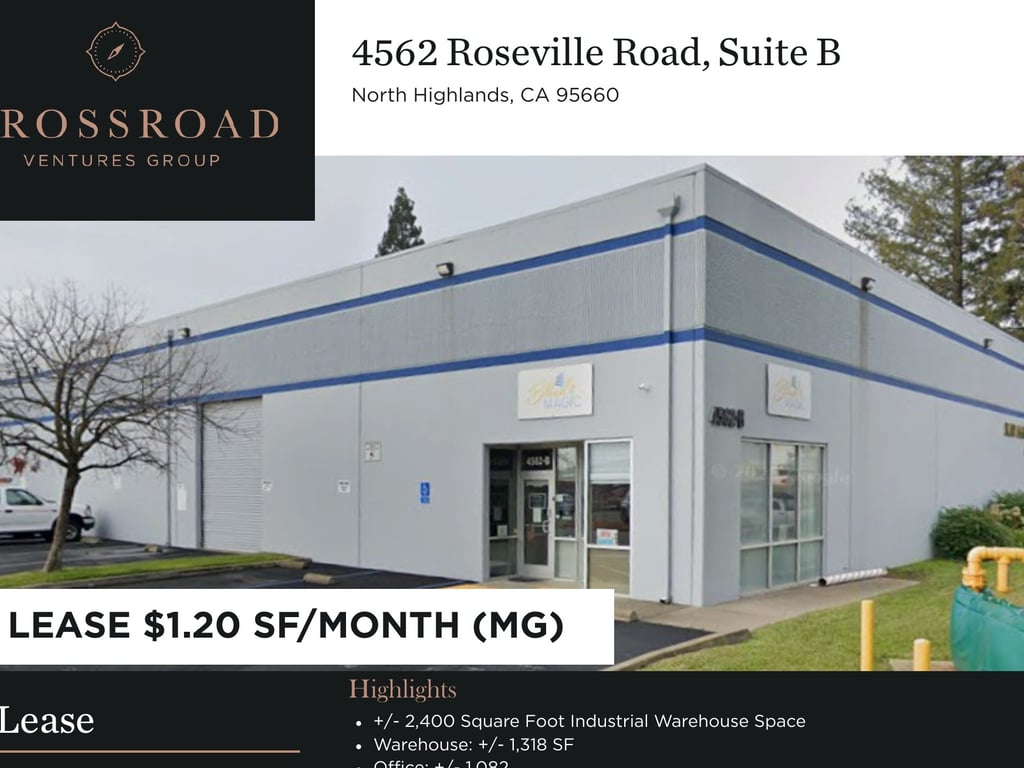 4562 Roseville Road, Suite B, North Highlands
